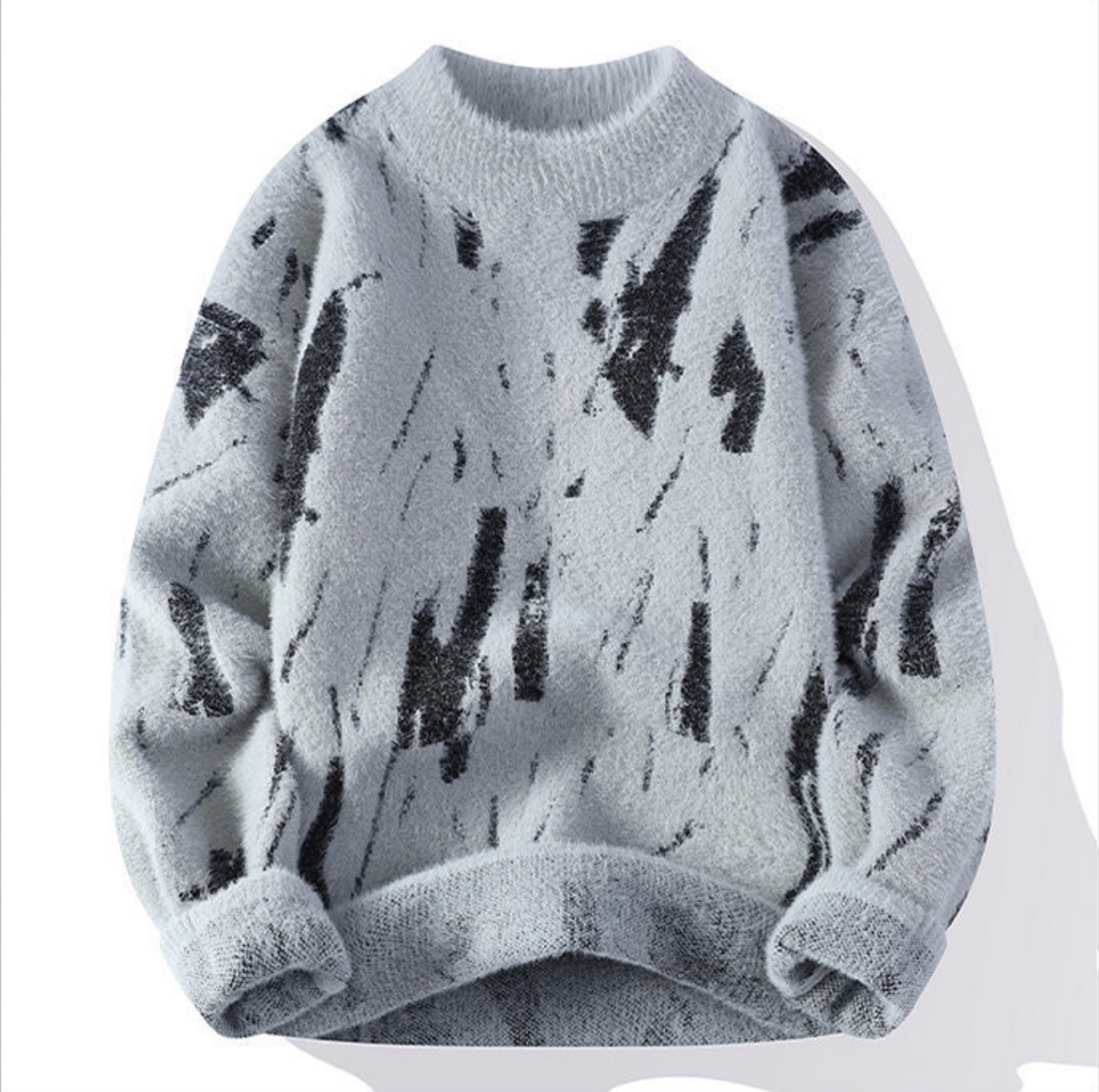 WOOLEN ABSTRACT SWEATER