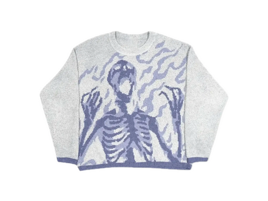 SKELETON KNITTED SWEATER