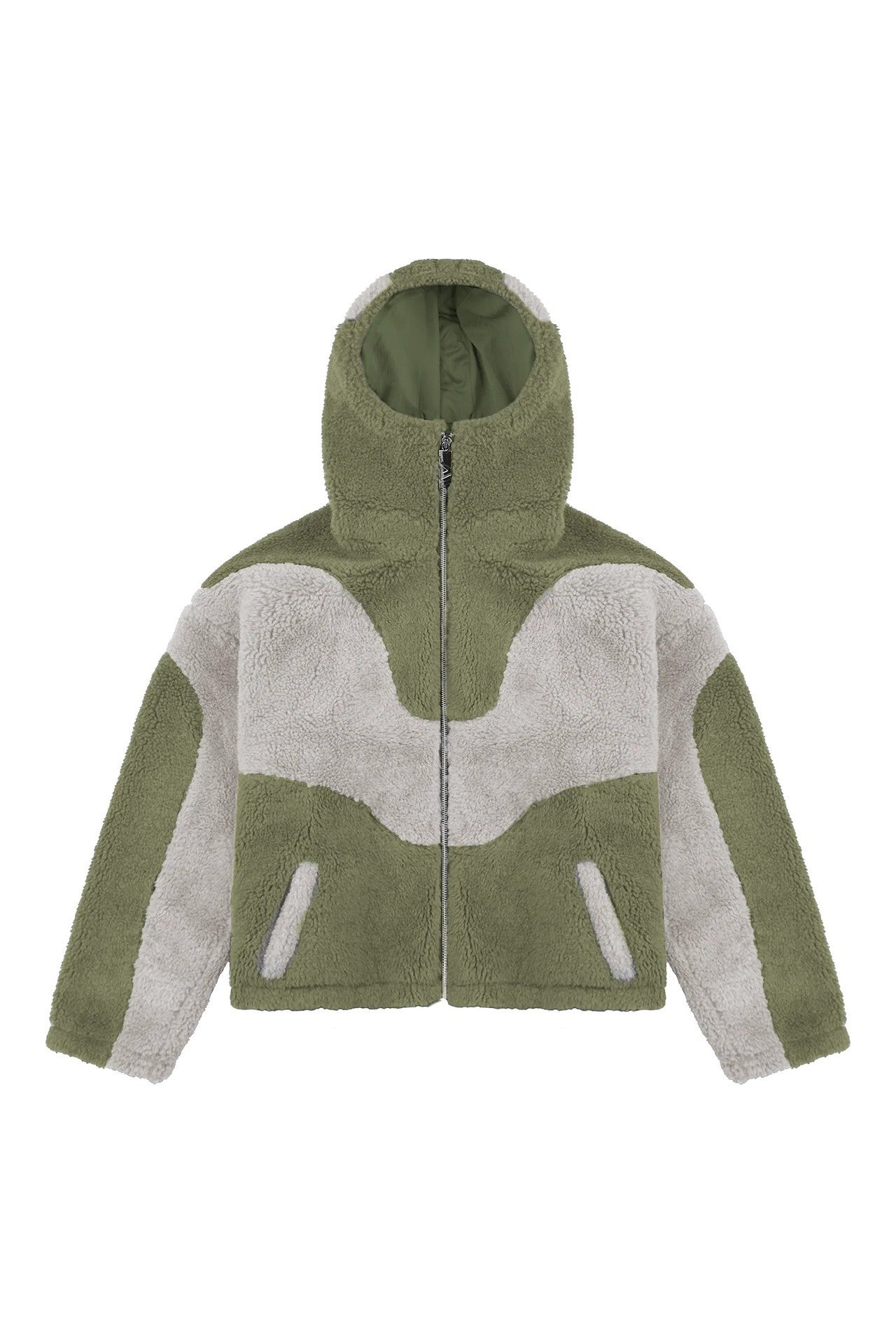 MASKED FLEECE ZIP UP