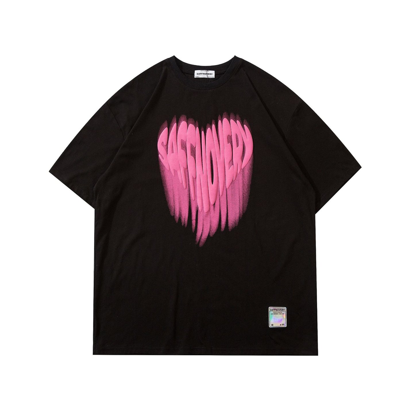 PUFFED HEART T-SHIRT