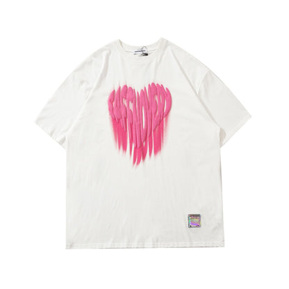 PUFFED HEART T-SHIRT