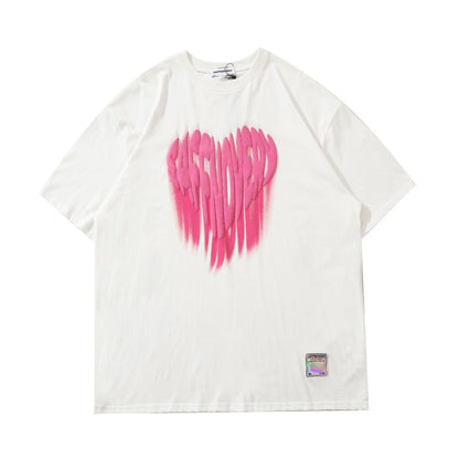 PUFFED HEART T-SHIRT